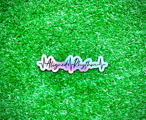 Holographic Aligned Rhythm Stickers